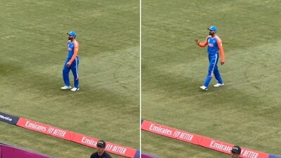 Virat Kohli acknowledged the fans but not for the Anushka Sharma chants (Screengrab) Virat Kohli acknowledged the fans but not for the Anushka Sharma chants (Screengrab)