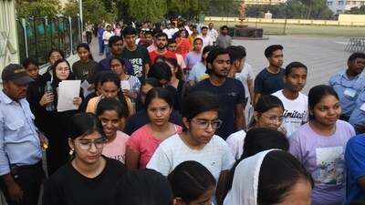NEET 2024 result cancelled for candidates who were awarded grace marks (By HT Photographer Santosh Kumar) NEET 2024 result cancelled for candidates who were awarded grace marks (By HT Photographer Santosh Kumar)
