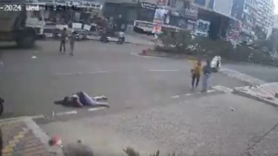 A woman was hit by a speeding car in Maharashtra's Pimpri A woman was hit by a speeding car in Maharashtra's Pimpri