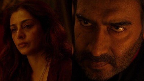 Tabu and Ajay Devgn in Fitoor (2016)