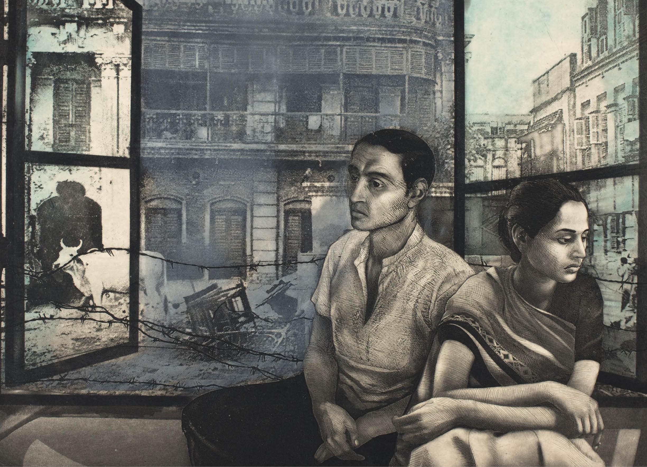 Anupam Sud’s 1980s series, Dialogues, couples captured in seemingly complicated moments. Anupam Sud’s 1980s series, Dialogues, couples captured in seemingly complicated moments.