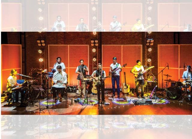 Advaita’s music is a mix of contemporary fusion, Western and Hindustani vocals. Advaita’s music is a mix of contemporary fusion, Western and Hindustani vocals.