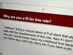 Arva Health CEO shares a job-seeker's hilarious response on the application form Arva Health CEO shares a job-seeker's hilarious response on the application form