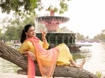 Mannara Chopra in Delhi