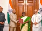 The high-level committee on 'one nation, one election', headed by former president Ram Nath Kovind, submitted its report to President Droupadi Murmu on March 15 (PTI) The high-level committee on 'one nation, one election', headed by former president Ram Nath Kovind, submitted its report to President Droupadi Murmu on March 15 (PTI)