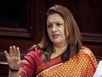 Shiv Sena (UBT) member of Parliament (MP) Priyanka Chaturvedi. (File)