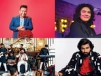 (Clockwise) Singer Romy, singer Mansa Jimmy, rapper-singer MC Square and band Khusro are all set to make your Fridays musical with HT City Friday Jam Season 9. (Clockwise) Singer Romy, singer Mansa Jimmy, rapper-singer MC Square and band Khusro are all set to make your Fridays musical with HT City Friday Jam Season 9.