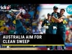 AUSTRALIA AIM FOR CLEAN SWEEP AUSTRALIA AIM FOR CLEAN SWEEP