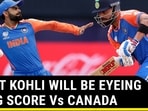 India Vs Canada Fantasy XI - Statistical Performance Of Key Players India Vs Canada Fantasy XI - Statistical Performance Of Key Players