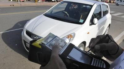 Assistant sub-inspector Karambir Sadar from Kharar police station said, “We found the vehicle registered in the name of Avtar Singh, a resident of Sahauran village. He was the one driving it when the stunt was performed.” (HT File Photo/for representation only)