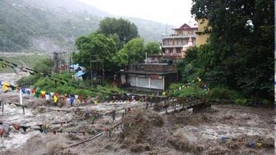 Floods triggered monsoon rains had ravaged Himachal last year. (HT FIle)