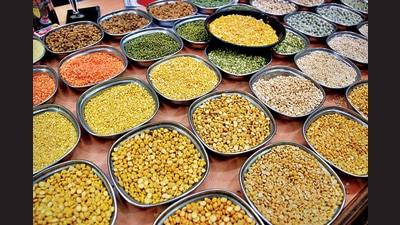 Food inflation, driven by lentils and cereals, has been sticky in the world’s second biggest producer of wheat, rice and sugarcane, as extreme weather and a patchy monsoon shriveled crops last year. (Representational image) Food inflation, driven by lentils and cereals, has been sticky in the world’s second biggest producer of wheat, rice and sugarcane, as extreme weather and a patchy monsoon shriveled crops last year. (Representational image)