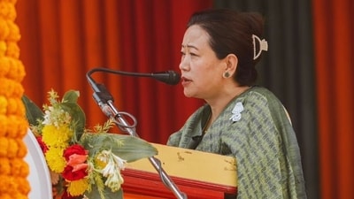 Sikkim Chief Minister Prem Singh Tamang's wife Krishna Kumari Rai. (Instagram/Krishna Kumari Rai) Sikkim Chief Minister Prem Singh Tamang's wife Krishna Kumari Rai. (Instagram/Krishna Kumari Rai)