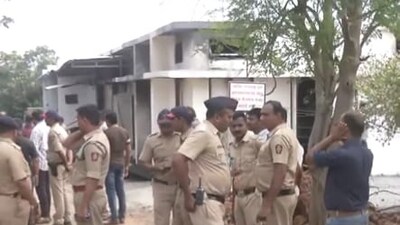 According to Police Commissioner, a firecracker unit nearby caught fire, with workers packing them when the incident took place. (X/ANI)