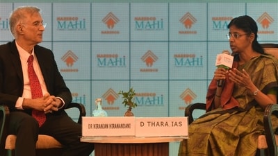D Thara, additional secretary of the ministry of housing and urban affairs, said at the Naredco MAHI conference in Delhi that rainwater harvesting cannot be an addendum to buildings D Thara, additional secretary of the ministry of housing and urban affairs, said at the Naredco MAHI conference in Delhi that rainwater harvesting cannot be an addendum to buildings