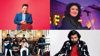 (Clockwise) Singer Romy, singer Mansa Jimmy, rapper-singer MC Square and band Khusro are all set to make your Fridays musical with HT City Friday Jam Season 9.