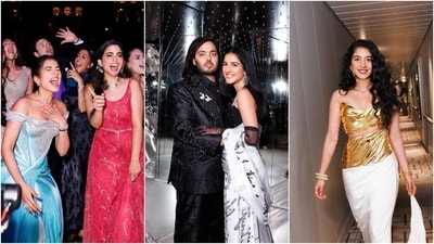 Radhika Merchant and Anant Ambani's pre-wedding celebrations in Italy were a grand affair. Last night, new pictures from the festivities were released, showing the bride-to-be in majestic haute couture and archival pieces. Keep scrolling to see all the looks Radhika wore for her star-studded bash. (German Larkin, Instagram/@dietsabya) Radhika Merchant and Anant Ambani's pre-wedding celebrations in Italy were a grand affair. Last night, new pictures from the festivities were released, showing the bride-to-be in majestic haute couture and archival pieces. Keep scrolling to see all the looks Radhika wore for her star-studded bash. (German Larkin, Instagram/@dietsabya)