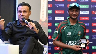 Virender Sehwag's comments on Shakib-Al-Hasan has not gone down too well with Bangladesh and its cricketers (Getty Images) Virender Sehwag's comments on Shakib-Al-Hasan has not gone down too well with Bangladesh and its cricketers (Getty Images)