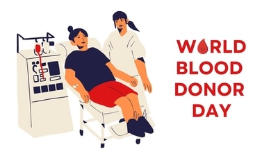 World Blood Donor Day is celebrated on June 14. World Blood Donor Day is celebrated on June 14.