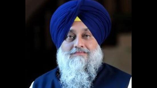 Shiromani Akali Dal (SAD) president Sukhbir Singh Badal on Friday said the Aam Aadmi Party (AAP) government had played a cruel joke on Punjabis by hiking the power tariff for both domestic and industrial users after the conclusion of the parliamentary elections (HT File)