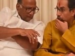 Sharad Pawar and Uddhav Thackeray. HT Photo Sharad Pawar and Uddhav Thackeray. HT Photo