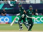 Pakistan's captain Babar Azam and Pakistan's Mohammad Rizwan run between the wickets during the ICC men's Twenty20 World Cup 2024 group A cricket match between Pakistan and Canada Pakistan's captain Babar Azam and Pakistan's Mohammad Rizwan run between the wickets during the ICC men's Twenty20 World Cup 2024 group A cricket match between Pakistan and Canada