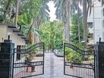 K N Padmanabhan, chairman of the 53-year-old society, said they were going in for redevelopment as the buildings had started demanding constant repairs (Satish Bate/ Hindustan Times)