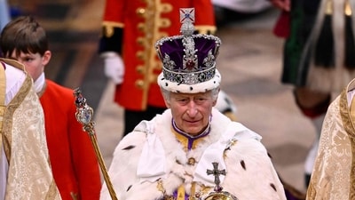 Trooping the Colours parade celebrating official birthday of the British Sovereign. Read to know where to watch and more. (AFP)