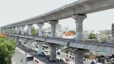 Bengaluru's double-decker flyover. (constrofacilitator) Bengaluru's double-decker flyover. (constrofacilitator)