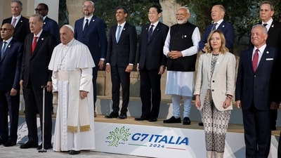 G7 summit was hosted by Italy this year (REUTERS)