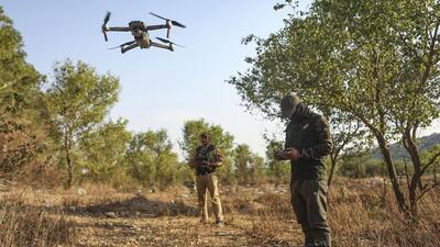 Jammu and Kashmir Police personnel during a search operation at Tawi on the outskirts of Jammu. (PTI) Jammu and Kashmir Police personnel during a search operation at Tawi on the outskirts of Jammu. (PTI)