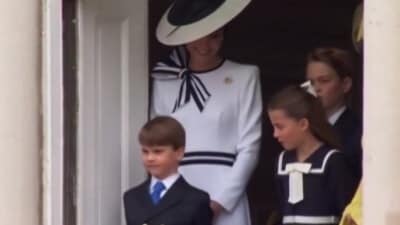 Prince Louis didn't stop his spontaneous dance even after getting little scolding from his elder sister, Princess Charlotte. He brought a smile on his mother Kate Middleton's face. Prince Louis didn't stop his spontaneous dance even after getting little scolding from his elder sister, Princess Charlotte. He brought a smile on his mother Kate Middleton's face.