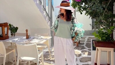 Shahid Kapoor’s wife, entrepreneur Mira, shared pictures of a recent beachy vacation she took with her family. Shahid Kapoor’s wife, entrepreneur Mira, shared pictures of a recent beachy vacation she took with her family.