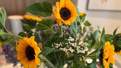 And what’s summer without flowers? Especially ones as beautiful as this bunch she loved. And what’s summer without flowers? Especially ones as beautiful as this bunch she loved.