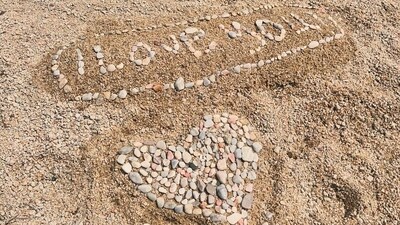 And an abundance of love, sea shells and sand - which this sweet picture is proof of it. And an abundance of love, sea shells and sand - which this sweet picture is proof of it. 