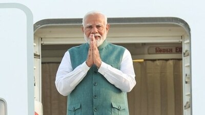Prime Minister Narendra Modi attended the G7 summit on Friday. Prime Minister Narendra Modi attended the G7 summit on Friday.