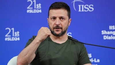 Ukraine's President Volodymyr Zelensky (AP) Ukraine's President Volodymyr Zelensky (AP)