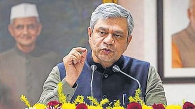 Union IT minister Ashwini Vaishnaw Union IT minister Ashwini Vaishnaw