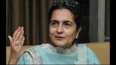 Tosham MLA Kiran Choudhry (HT Photo)