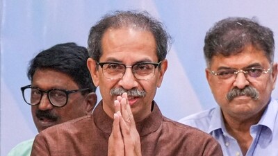 Shiv Sena (UBT) chief Uddhav Thackeray during a joint press conference in Mumbai on June 15. (PTI) Shiv Sena (UBT) chief Uddhav Thackeray during a joint press conference in Mumbai on June 15. (PTI)
