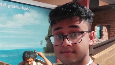 Faizan Ahmed, a third-year mechanical engineering student in IIT Kharagpur (Source: Himanta Biswa Sarma/Twitter))