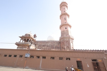 The Taj-ul-Masajid constructed in the Indo-Islamic architecture style borrows heavily from the design of Mughal masjids ((Abhijeet Gupta/Goutam Chourasiya))