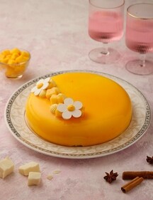Mango Millet Cheesecake (ITC Hotels) Mango Millet Cheesecake (ITC Hotels)