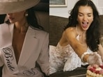 Amy Jackson is celebrating her bachelorette with friends in France. Amy Jackson is celebrating her bachelorette with friends in France.