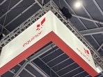 Equinor's logo is seen at Gastech 2023 in Singapore (Reuters)