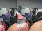Heather Well, 34, restrained by duct tape, has been sued by the FAA. Heather Well, 34, restrained by duct tape, has been sued by the FAA.