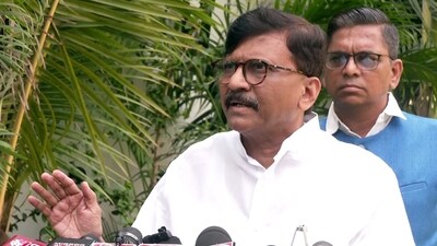 Shiv Sena (UBT) leader Sanjay Raut said that BJP has a pattern of breaking its allies. (ANI) Shiv Sena (UBT) leader Sanjay Raut said that BJP has a pattern of breaking its allies. (ANI)