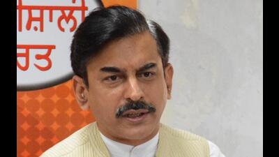 BJP leader Vineet Joshi.