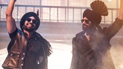 Diljit Dosanjh and Prabhas feature in Bhairava Anthem from Kalki 2898 AD. Diljit Dosanjh and Prabhas feature in Bhairava Anthem from Kalki 2898 AD.