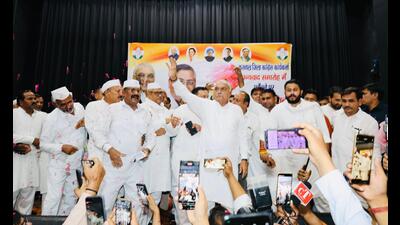 Congress state president Udai Bhan on Sunday said that as the party maintained lead in 46 of 90 assembly segments in the recently concluded Lok Sabha polls, it has targeted to win more than 70 seats in the assembly polls. (HT Photo) Congress state president Udai Bhan on Sunday said that as the party maintained lead in 46 of 90 assembly segments in the recently concluded Lok Sabha polls, it has targeted to win more than 70 seats in the assembly polls. (HT Photo)
